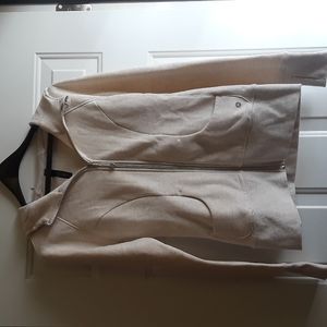 Women's PacSun Cream Hoodie Size Small Bust 34"